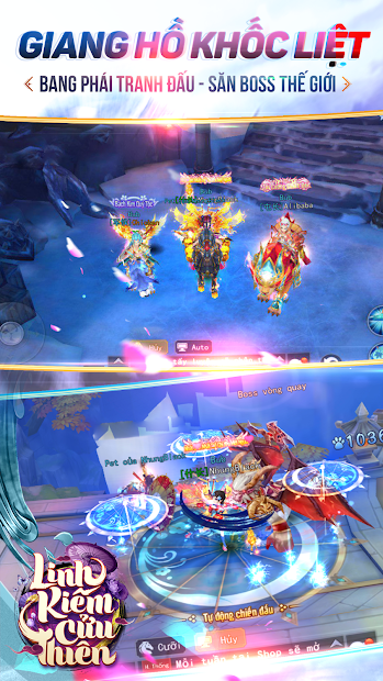 Screenshots Linh Kiếm Cửu Thiên - Thế giới tiên hiệp đại chiến