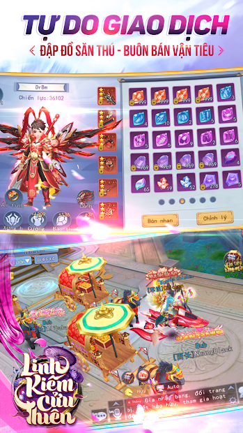 Screenshots Linh Kiếm Cửu Thiên - Thế giới tiên hiệp đại chiến