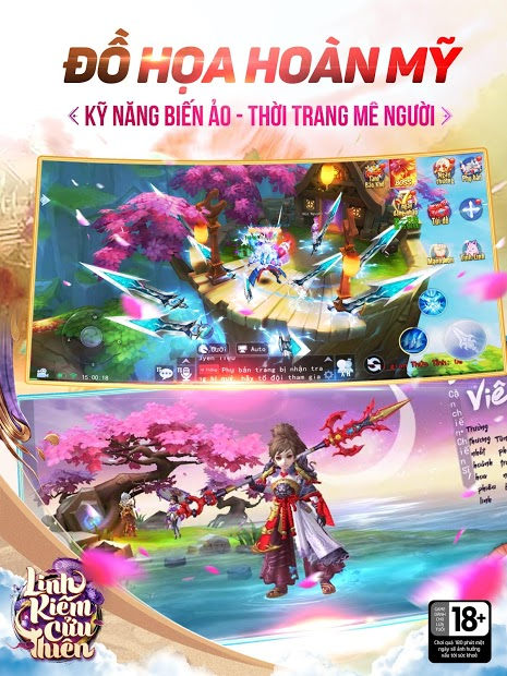 Screenshots Linh Kiếm Cửu Thiên - Thế giới tiên hiệp đại chiến