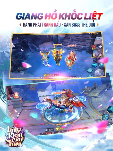Screenshots Linh Kiếm Cửu Thiên - Thế giới tiên hiệp đại chiến