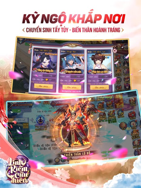 Screenshots Linh Kiếm Cửu Thiên - Thế giới tiên hiệp đại chiến