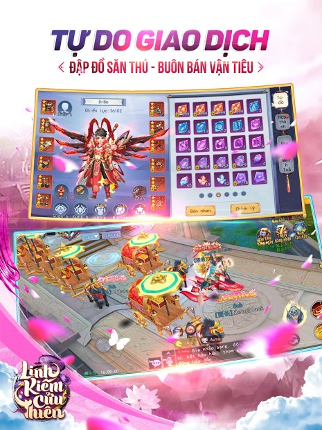 Screenshots Linh Kiếm Cửu Thiên - Thế giới tiên hiệp đại chiến