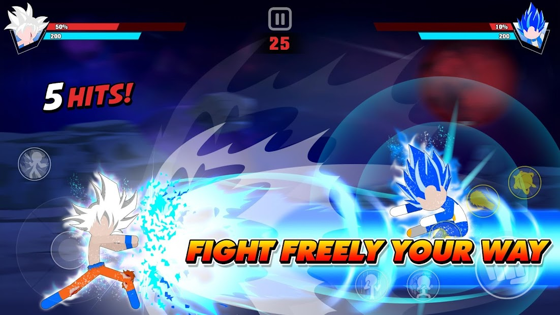 Screenshots Stick Battle Fight: Game Siêu Anh Hùng