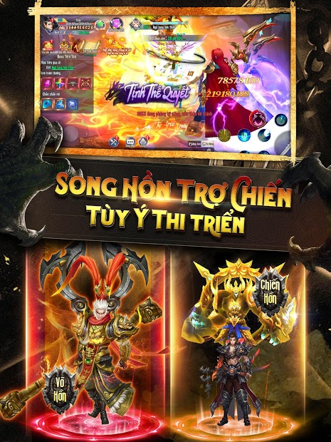 Screenshots Võ Hồn Chiến - Thiên Biến Lối Chơi Vạn Người Khác Biệt