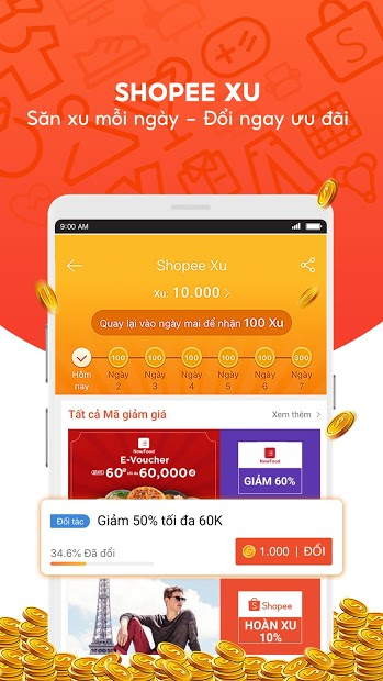 Screenshots Shopee: Ứng dụng Mua Bán Online Giá Rẻ