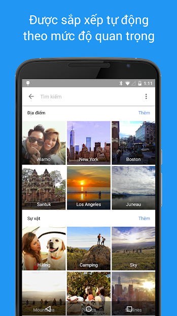 Screenshots Google Photos - ứng dụng lưu trữ hình ảnh