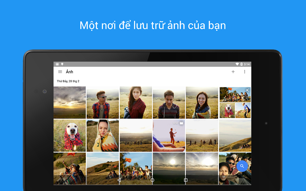 Screenshots Google Photos - ứng dụng lưu trữ hình ảnh