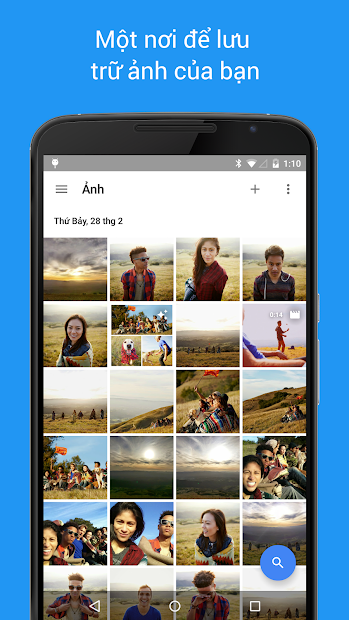 Screenshots Google Photos - ứng dụng lưu trữ hình ảnh