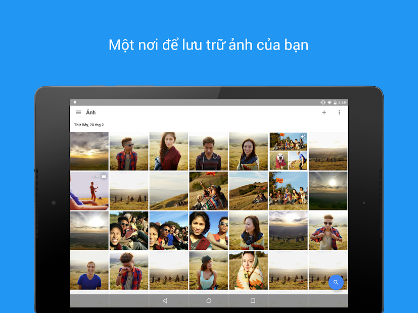 Screenshots Google Photos - ứng dụng lưu trữ hình ảnh