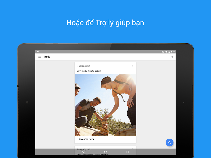Screenshots Google Photos - ứng dụng lưu trữ hình ảnh