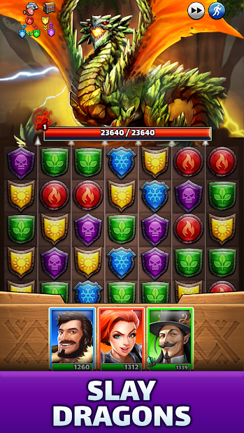 Screenshots Empires & Puzzles Epic Match 3: Trò chơi kim cương kiểu mới