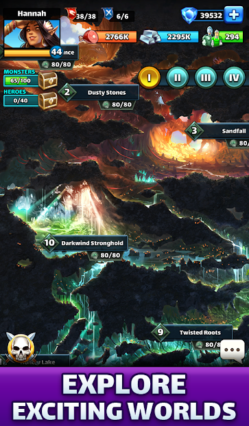 Screenshots Empires & Puzzles Epic Match 3: Trò chơi kim cương kiểu mới