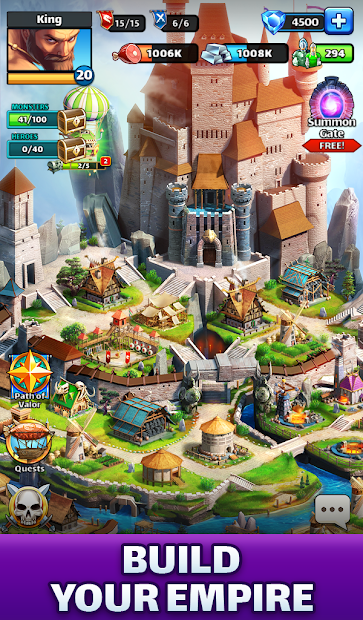 Screenshots Empires & Puzzles Epic Match 3: Trò chơi kim cương kiểu mới