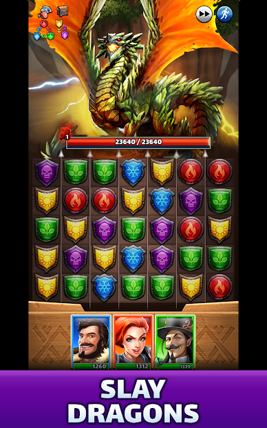 Screenshots Empires & Puzzles Epic Match 3: Trò chơi kim cương kiểu mới