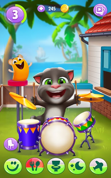 Screenshots My Talking Tom 2 - Chơi đùa cùng mèo Tom 2