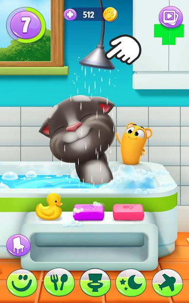 Screenshots My Talking Tom 2 - Chơi đùa cùng mèo Tom 2