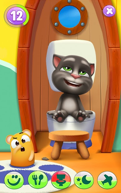 My Talking Tom 2: Chào đón Tom - chú mèo hài hước và đáng yêu nhất thế giới! Tom sẽ trở lại trong phiên bản My Talking Tom 2 với nhiều tính năng mới thú vị hơn bao giờ hết. Bạn sẽ được chăm sóc Tom thật tốt, tạo kiểu tóc mới, mặc quần áo đẹp và đón xem Tom phát triển trong game của bạn.