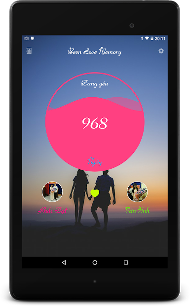 Screenshots Been Love Memory: Đếm ngày yêu
