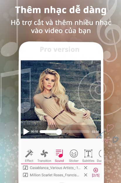 Screenshots SlideShow Maker Pro-Ứng dụng làm video từ ảnh và nhạc