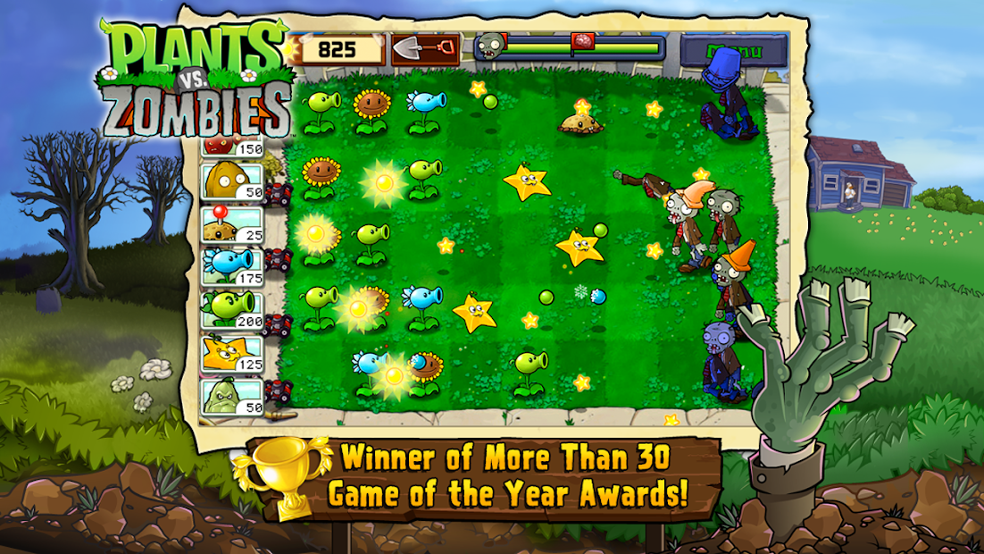 Screenshots Plants vs. Zombies - Trái cây đại chiến Zombies