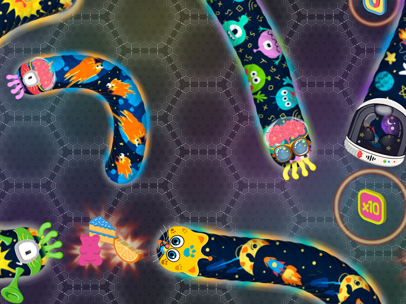 Screenshots wormate.io - Rắn ăn mồi phiên bản mới