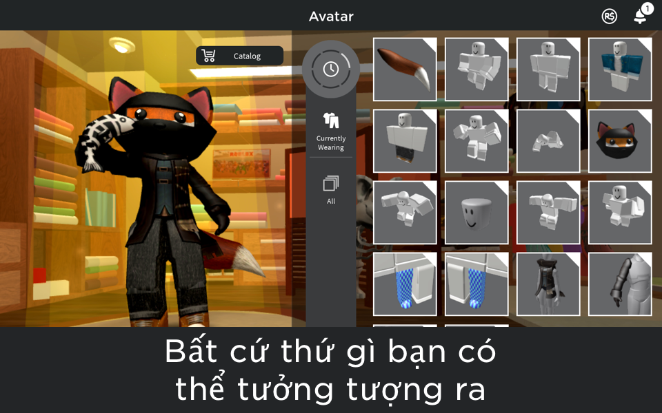 Hãy khám phá Roblox - thế giới ảo đầy mới lạ và thú vị. Tải ngay game mới nhất 2024 để trải nghiệm những thử thách đầy hấp dẫn và kết nối với những người chơi khác trên toàn thế giới. Học cách chơi Roblox và tạo ra những trò chơi độc đáo của riêng bạn!