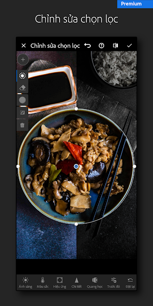 Screenshots Adobe Lightroom Photo Editor - Thiết kế ảnh Abobe