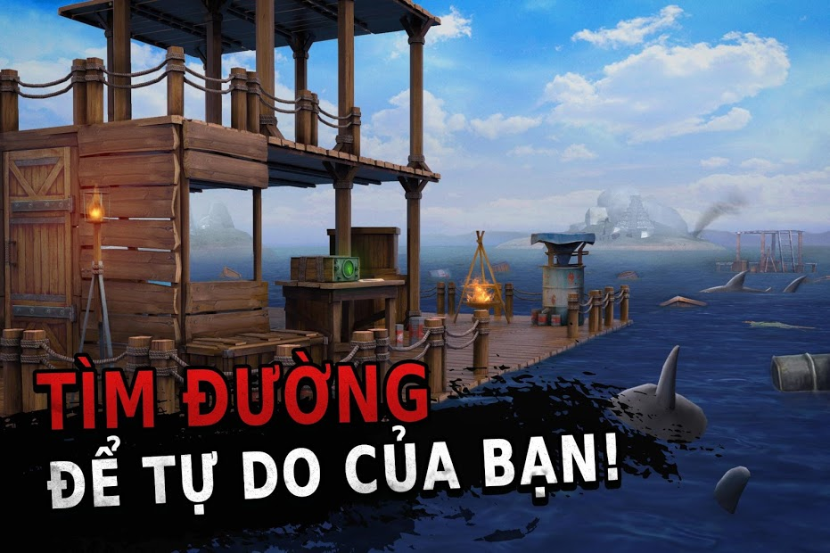 Screenshots Raft - Tựa game sinh tồn trên biển hấp dẫn