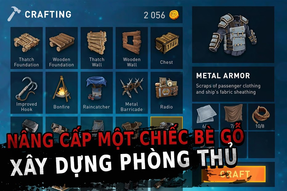 Screenshots Raft - Tựa game sinh tồn trên biển hấp dẫn