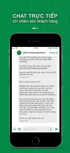 Screenshots Giaohangtietkiem.vn - Nhanh&Rẻ