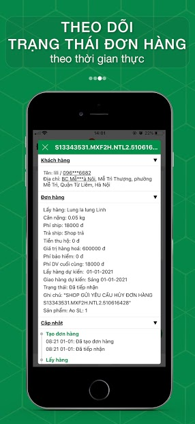 Screenshots Giaohangtietkiem.vn - Nhanh&Rẻ