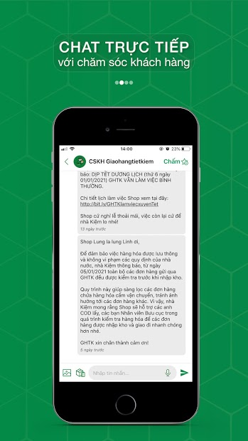 Screenshots Giaohangtietkiem.vn - Nhanh&Rẻ