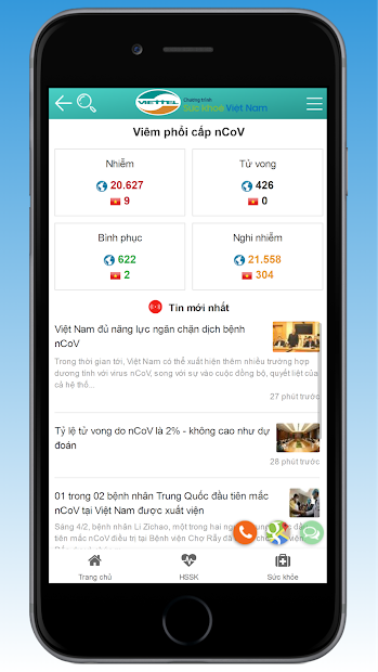 Screenshots Sức khỏe Việt Nam - Ứng dụng Sức khỏe Việt Nam