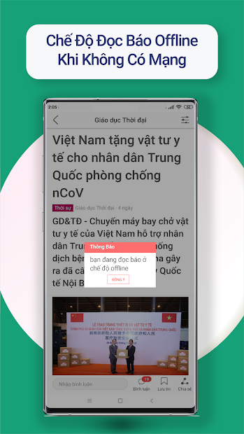 Screenshots Tin mới 24h - Ứng dụng đọc báo, tin tức