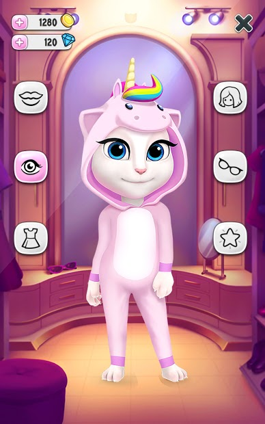 Screenshots My Talking Angela - Trò chuyện với mèo Angela