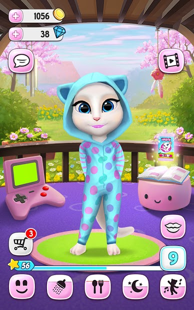 Screenshots My Talking Angela - Trò chuyện với mèo Angela