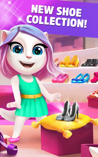 Screenshots My Talking Angela - Trò chuyện với mèo Angela