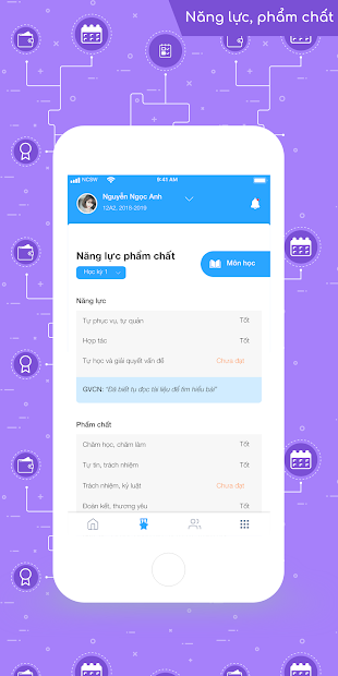 Screenshots PINO - Sổ liên lạc online: Ứng dụng theo dõi tình trạng học tập của học sinh hiệu quả