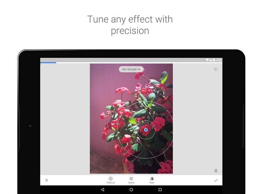Ảnh chụp màn hình Snapseed - Ứng dụng chỉnh sửa ảnh của Google