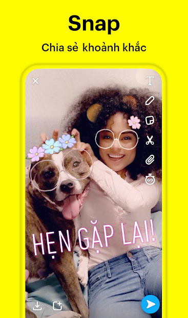 Ảnh Chụp Màn Hình Snapchat - Ứng Dụng Mạng Xã Hội Snapchat