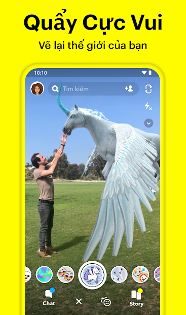 Ảnh Chụp Màn Hình Snapchat - Ứng Dụng Mạng Xã Hội Snapchat