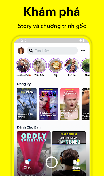 Ảnh Chụp Màn Hình Snapchat - Ứng Dụng Mạng Xã Hội Snapchat