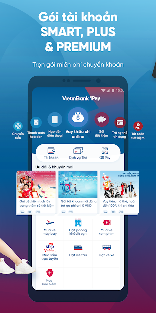 Screenshots VietinBank iPay - Ứng dụng thanh toán online của Vietinbank