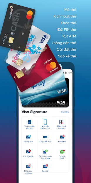 Screenshots VietinBank iPay - Ứng dụng thanh toán online của Vietinbank