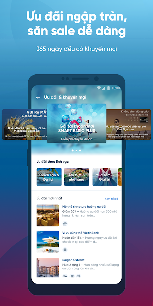 Screenshots VietinBank iPay - Ứng dụng thanh toán online của Vietinbank