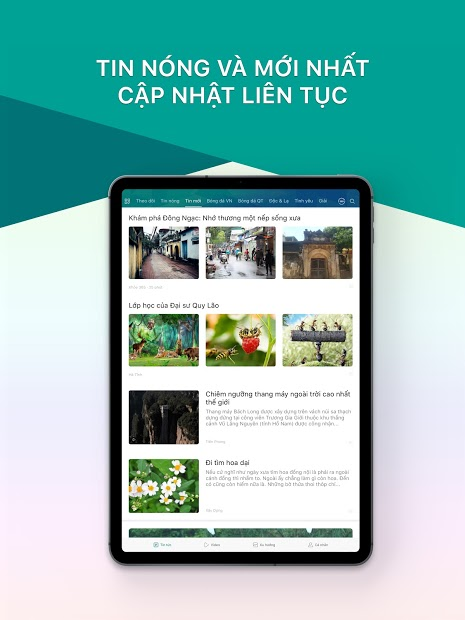 Screenshots BÁO MỚI: Ứng dụng đọc Báo, Tin Mới 24h nhanh chóng
