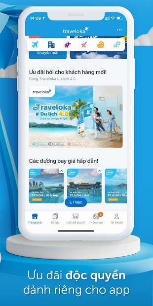 Screenshots Traveloka: Ứng dụng đặt chỗ ở, vé bay, tour,...tiết kiệm
