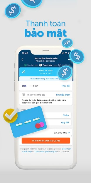 Screenshots Traveloka: Ứng dụng đặt chỗ ở, vé bay, tour,...tiết kiệm