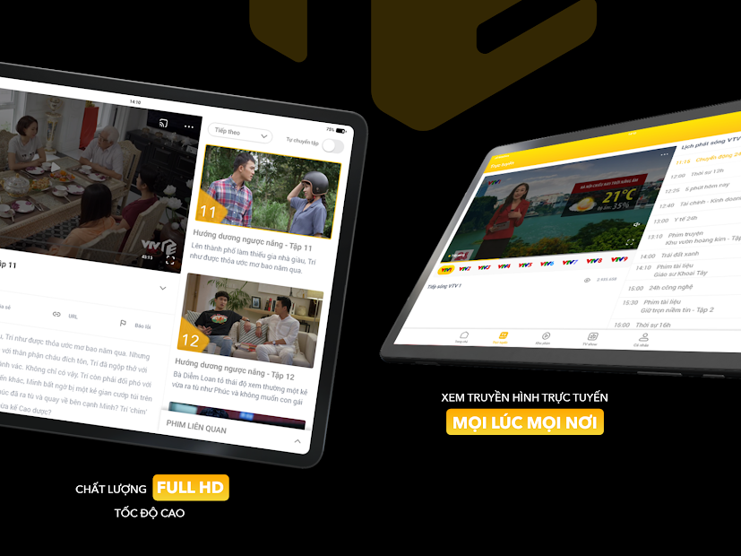 Screenshots VTV Giải Trí - Internet TV - Ứng dụng xem TV online của VTV