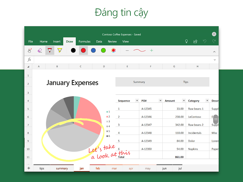 Ứng dụng Microsoft Excel: Tạo, chỉnh sửa trang tính excel | Link ...